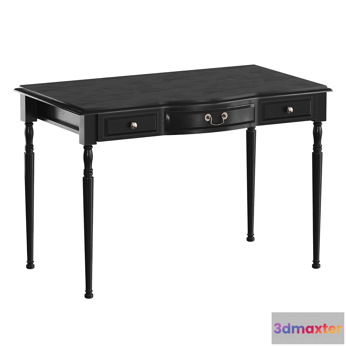 1457510 - Writing desk White Rose 3D Max