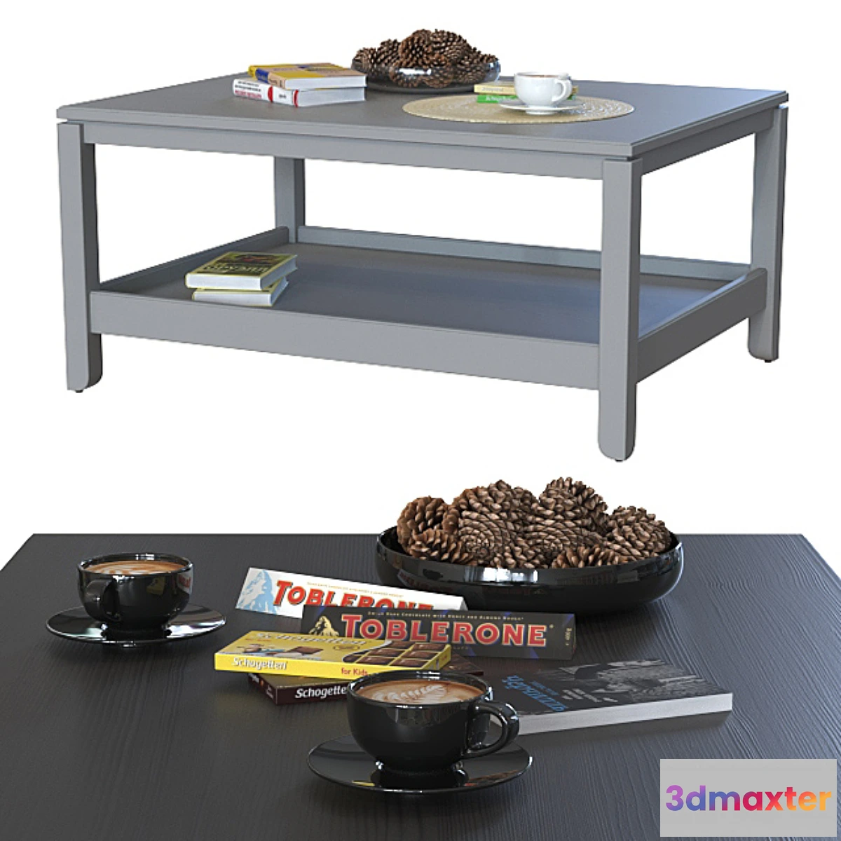 1457770 - Coffee tables IKEA Havsta. 3D Max