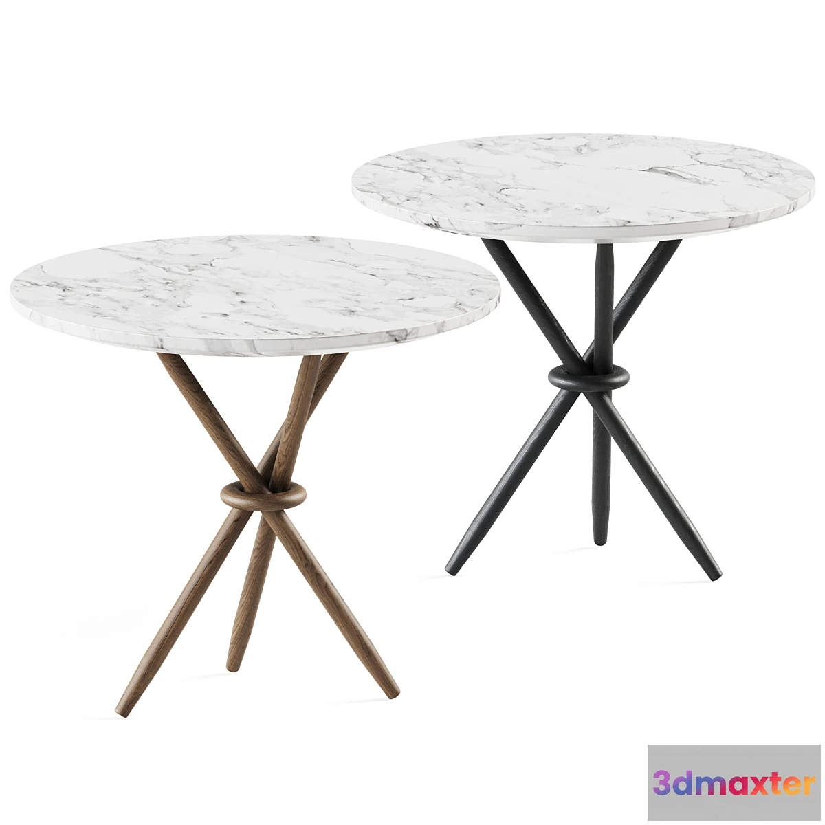 1458178 - Stix Side Table Marble by Magnus Long 3D Max