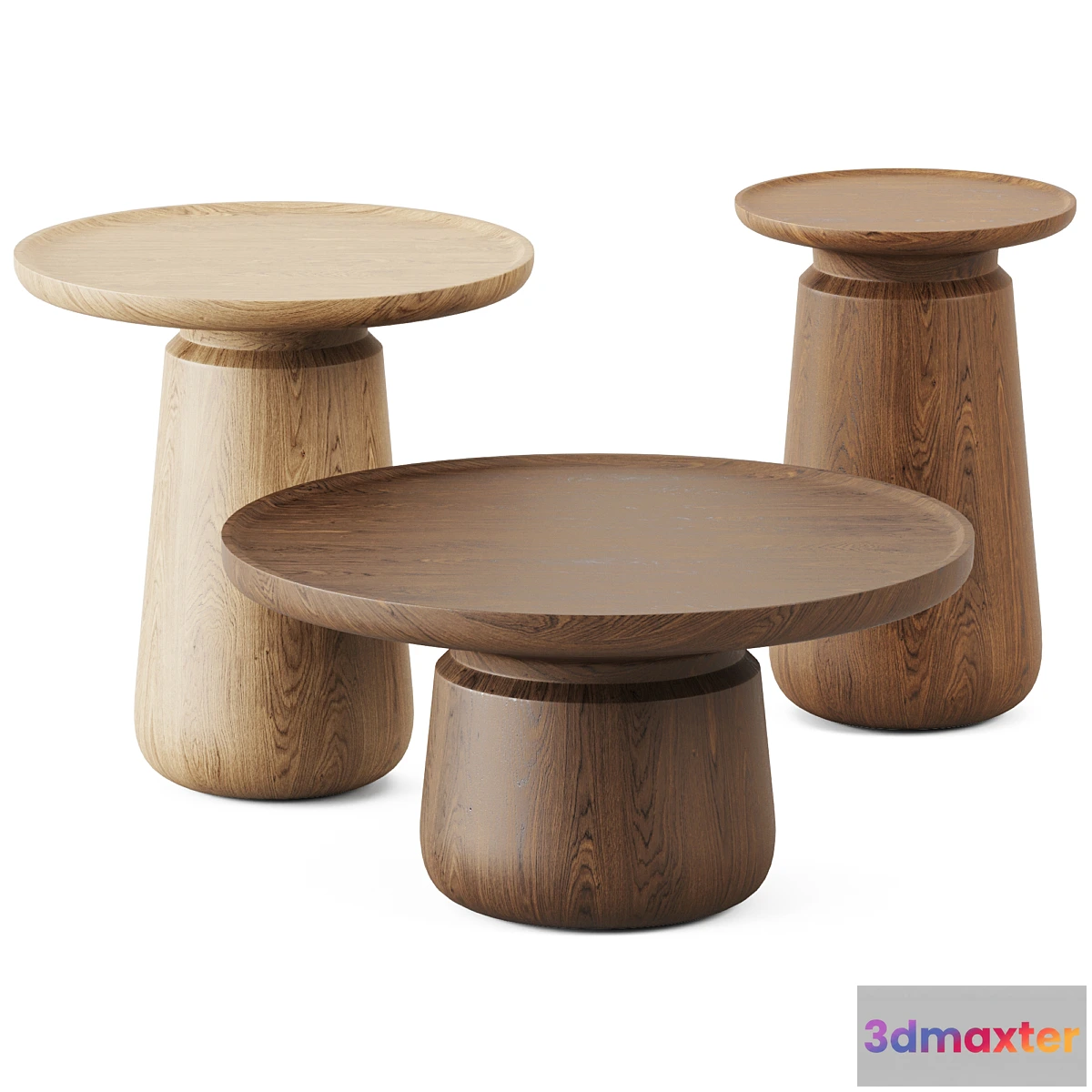 1460116 - Wooden Coffee Tables Altana by MMairo 3D Max