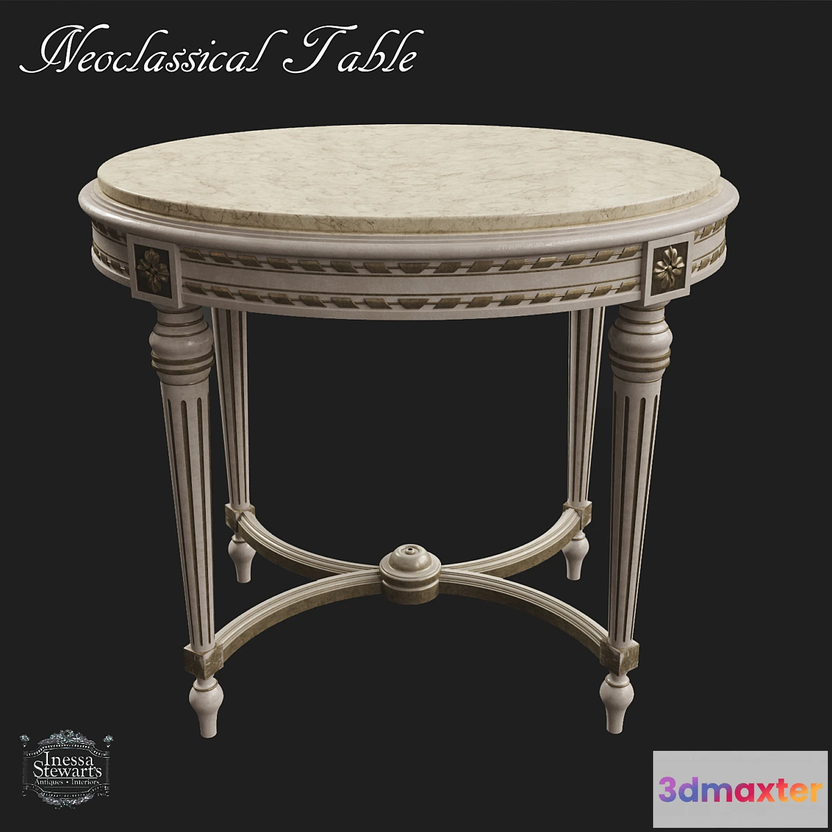 1461568 - Neoclassical Table 3D Max