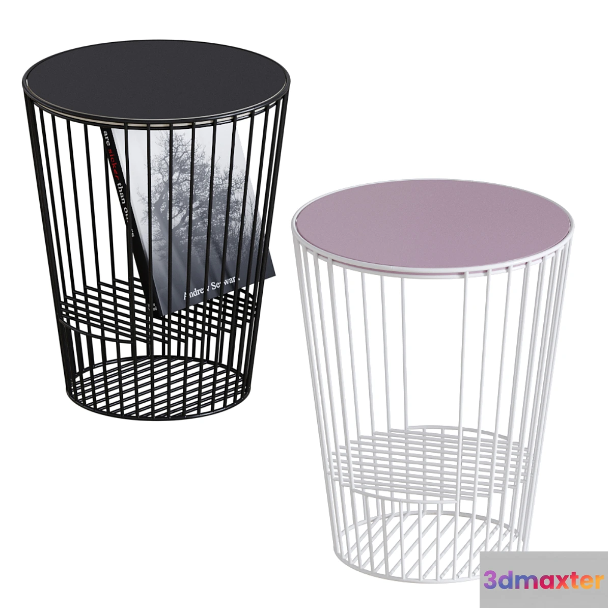 1461920 - Harto - Ernestin Table and Magazine Holder 3D Max