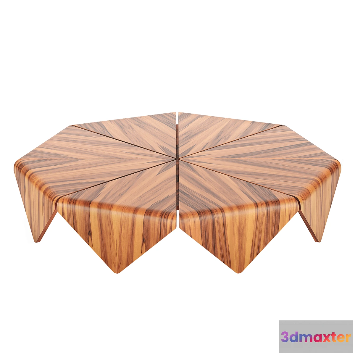 1463520 - Jorge Zalszupin Petalas Coffee Table 3D Max