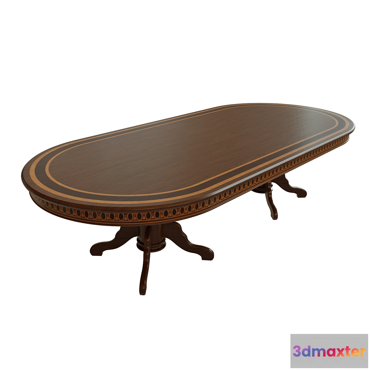1463636 - Dining table with veneer 05 3D Max