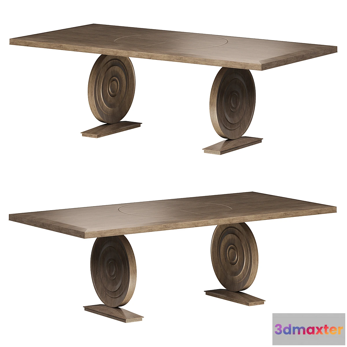 1464070 - HEMINGWAY DINING TABLE by bakerfurniture 3D Max