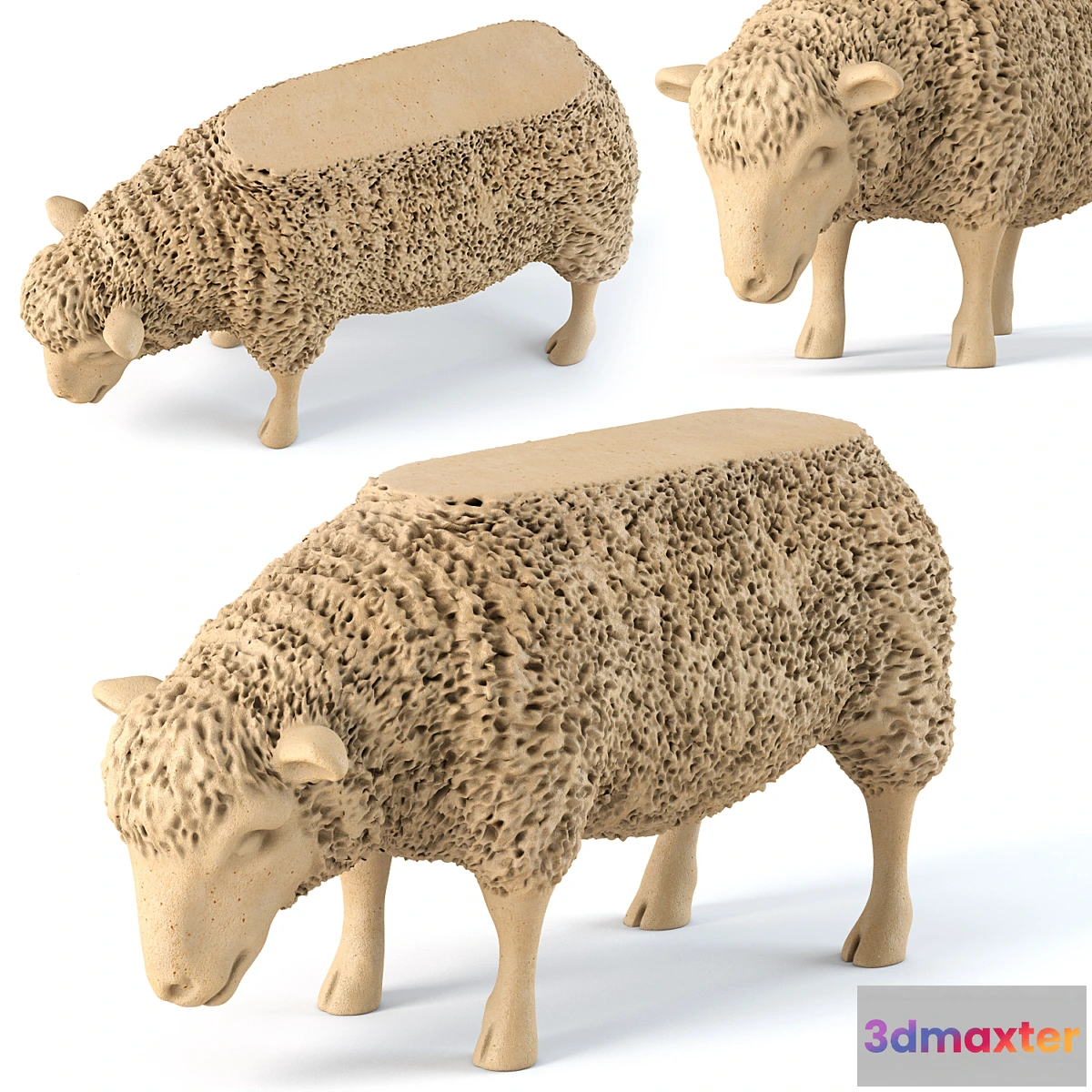 1464436 - Sheep sode table 3D Max