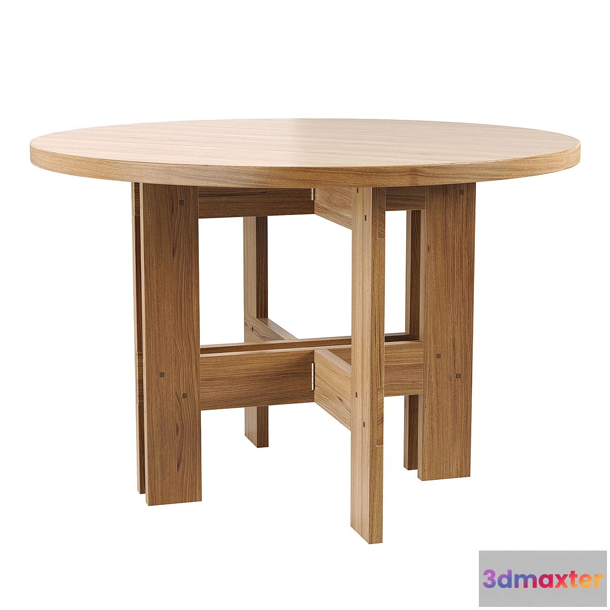 1465816 - Frama - Farmhouse Table Round 120 3D Max