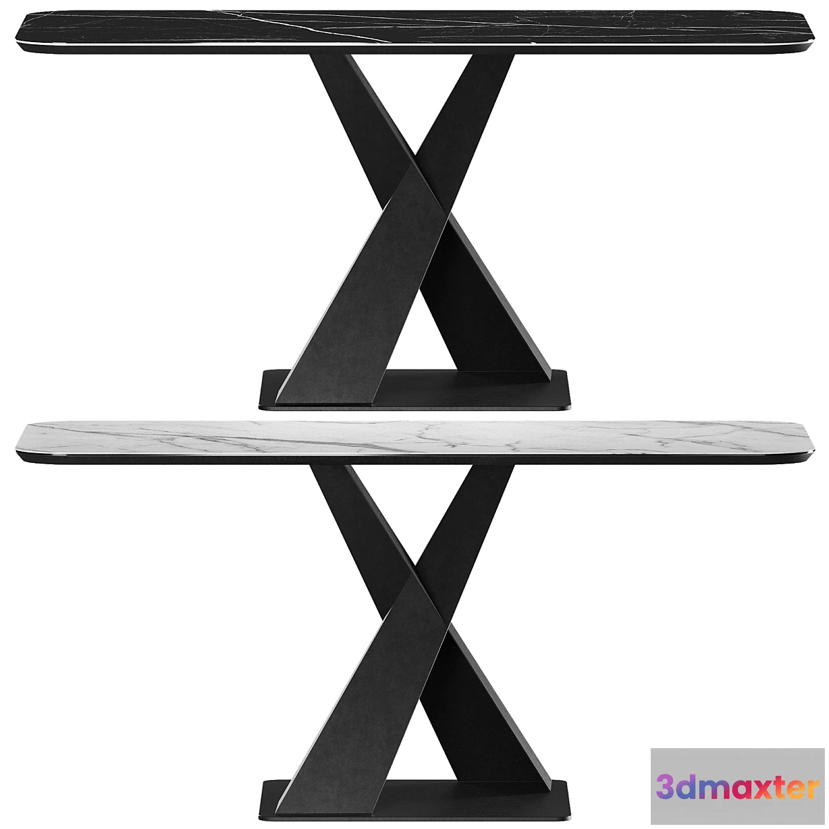1466806 - dining table x-form2 3D Max
