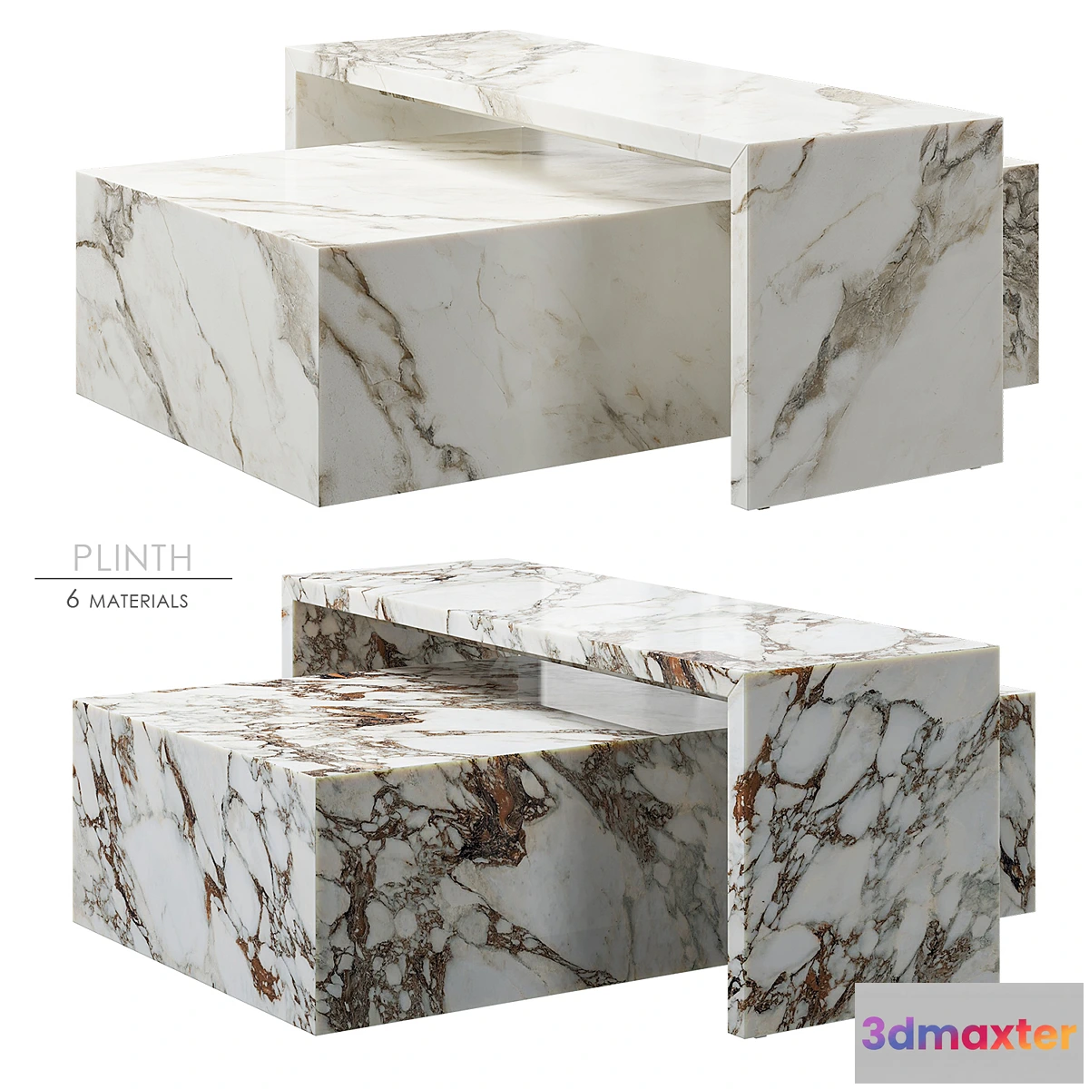 1468252 - PLINTH BRIDGE LOW table Norm Architects 3D Max