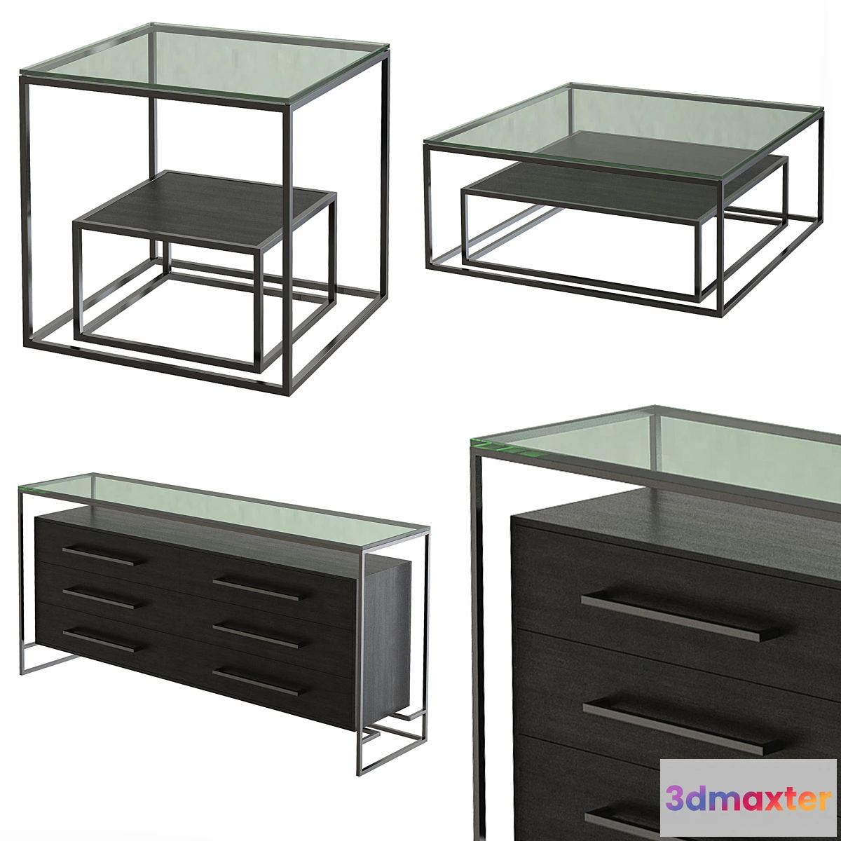 1468340 - Tables Durand Eichholtz Collections 3D Max
