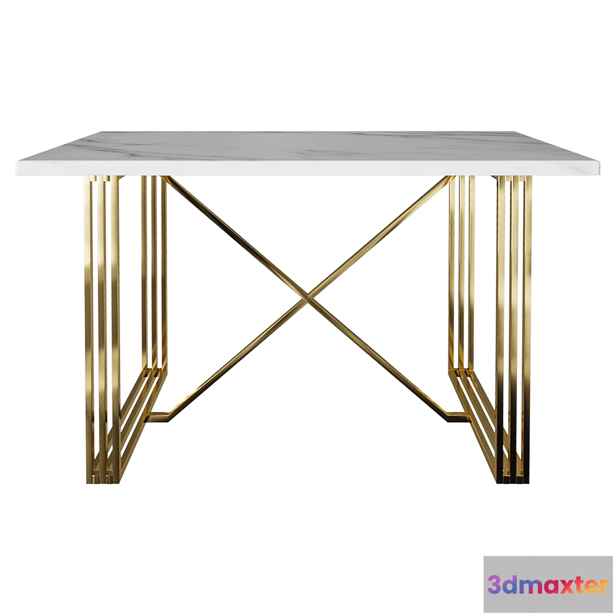 1468384 - CONSOLE TABLE WHITE 3D Max