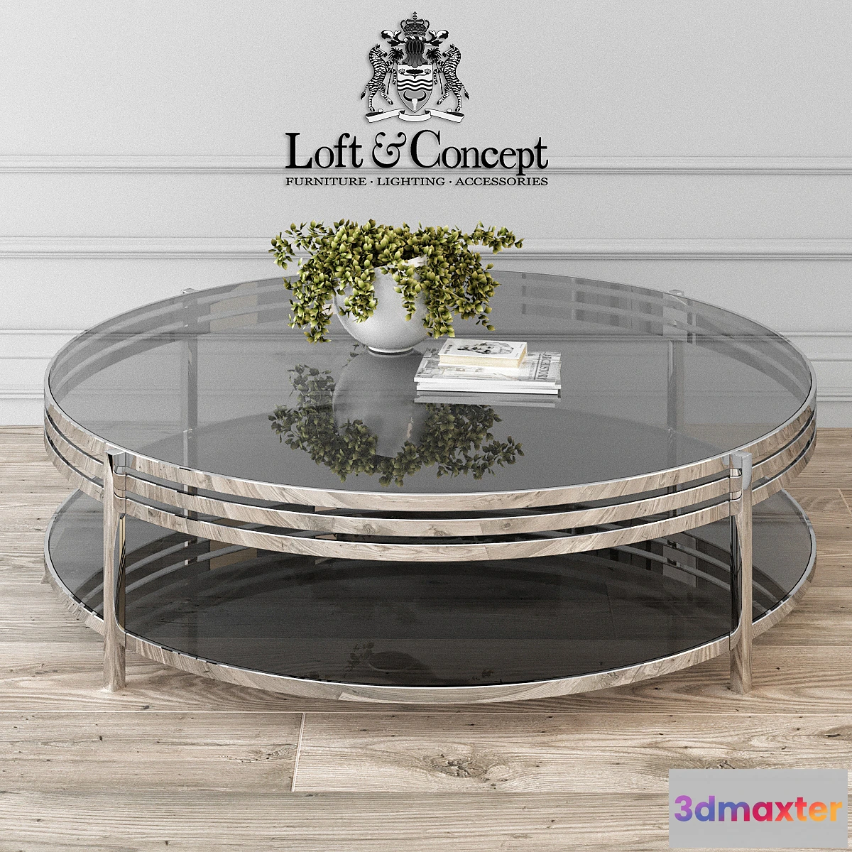 1468448 - Table ula round coffee table ula002 designed by giannella ventura in 2005 3D Max