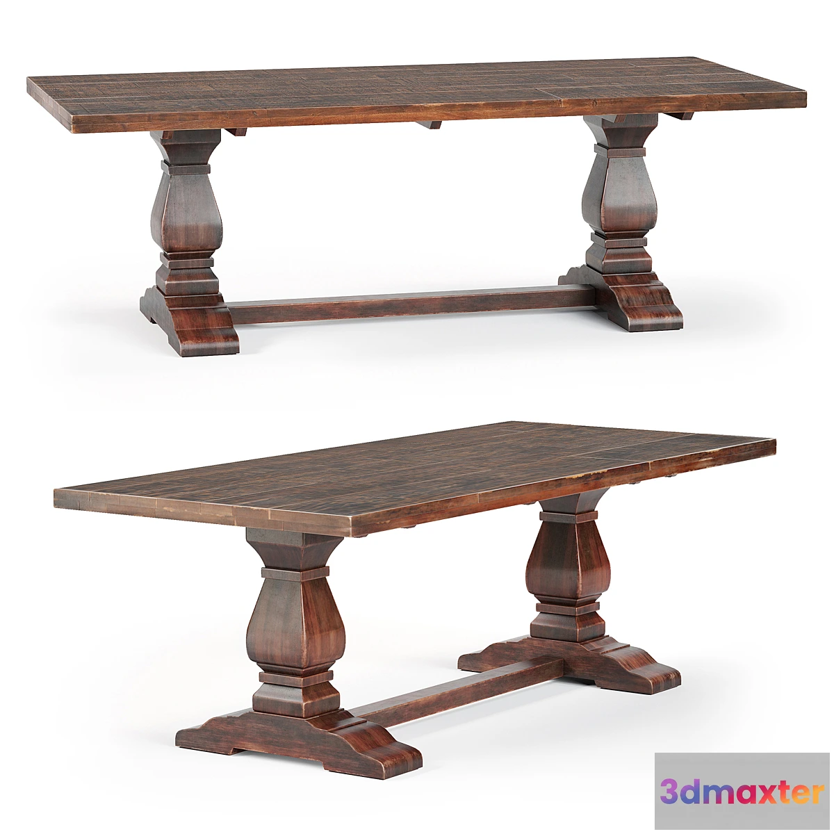 1469966 - Coast to Coast Imports Woodbridge Dining Table 3D Max