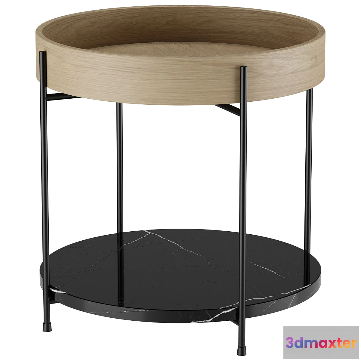 1470220 - Black and beige coffee table 3D Max