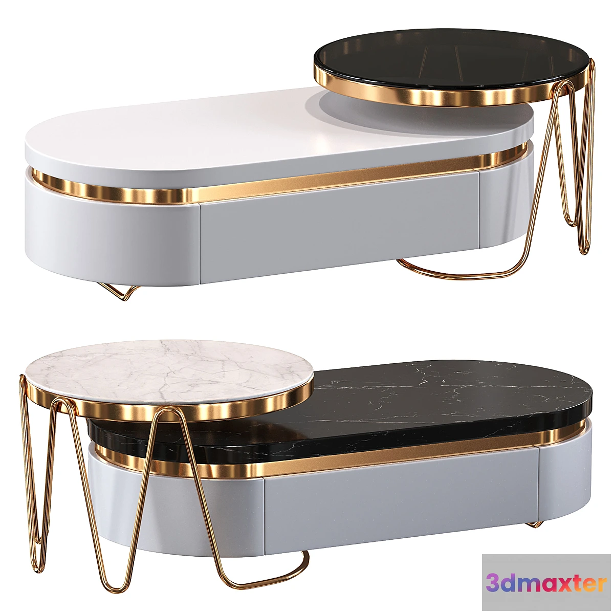 1470514 - Luxurious Scandinavian coffee table 3D Max
