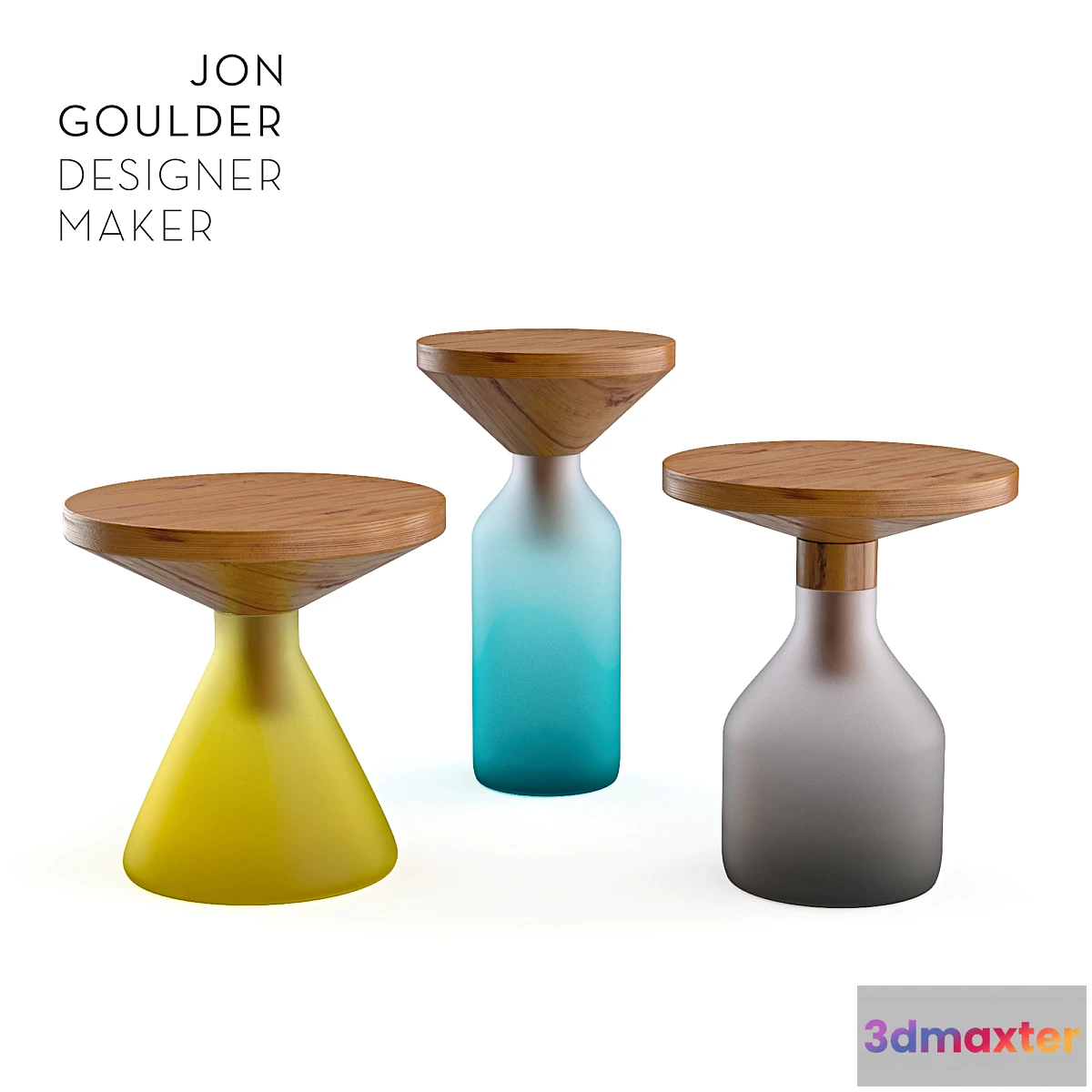 1471270 - Table set Congruent side tables 3D Max