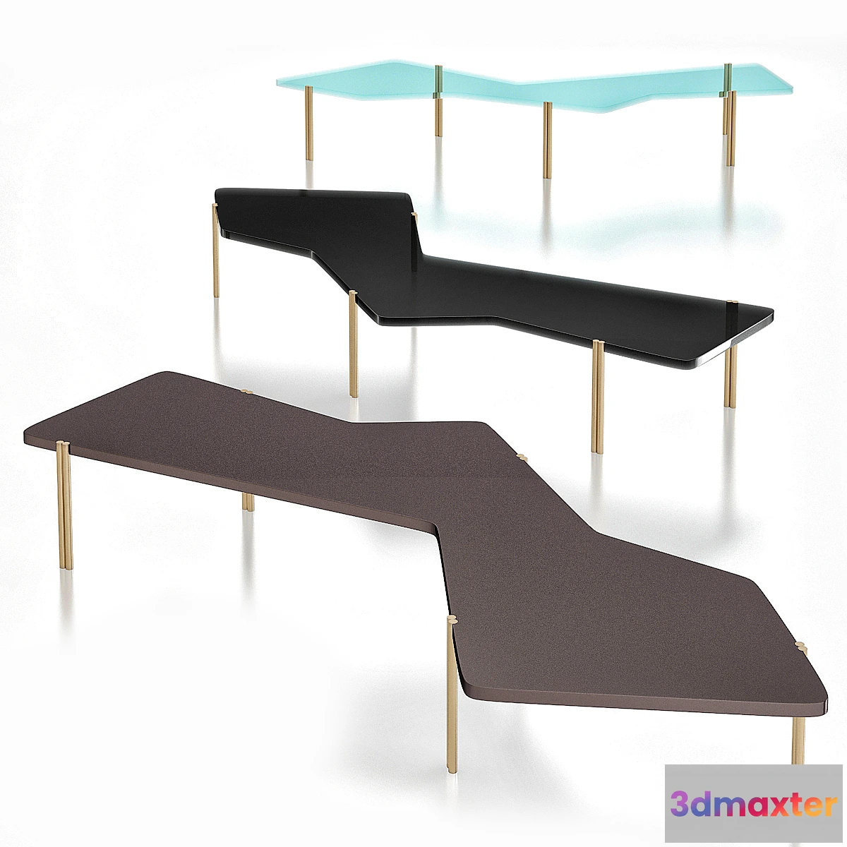 1471362 - Durame DARK JEAN COFFEE TABLE 3D Max