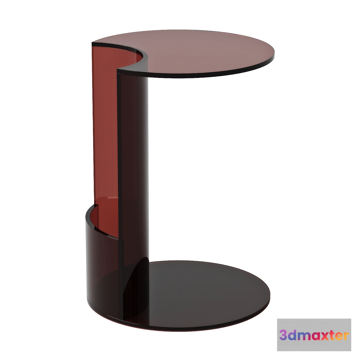 1471636 - Ansel Acrylic Side Table 3D Max