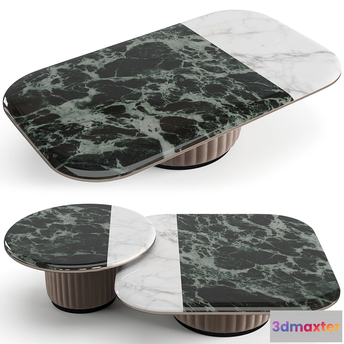 1472870 - Visionnaire Miller low table set 3D Max