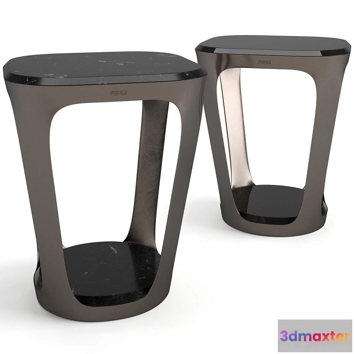 1473260 - Fendi Casa Pierre coffee tables set 3D Max