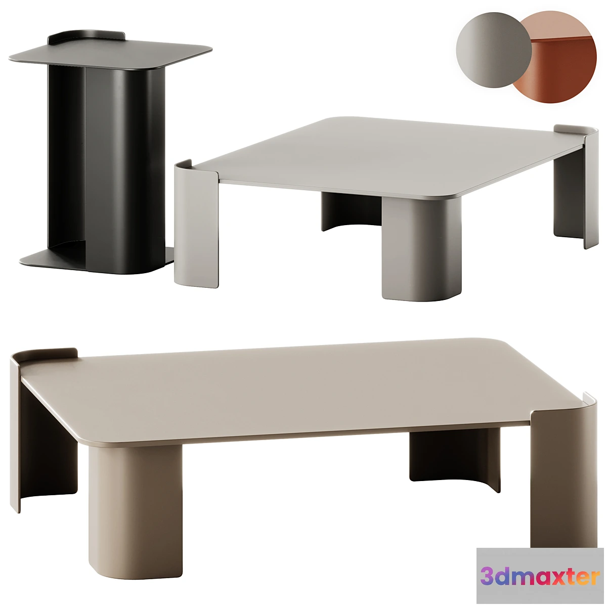 1473408 - Monet Coffee Table by Santalucia Mobili 3D Max