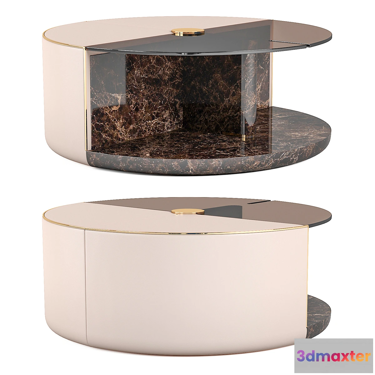 1475316 - Turri ECLIPSE Round coffee tables 3D Max