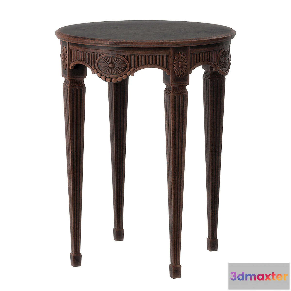 1476118 - Antique French Side Table 3D Max
