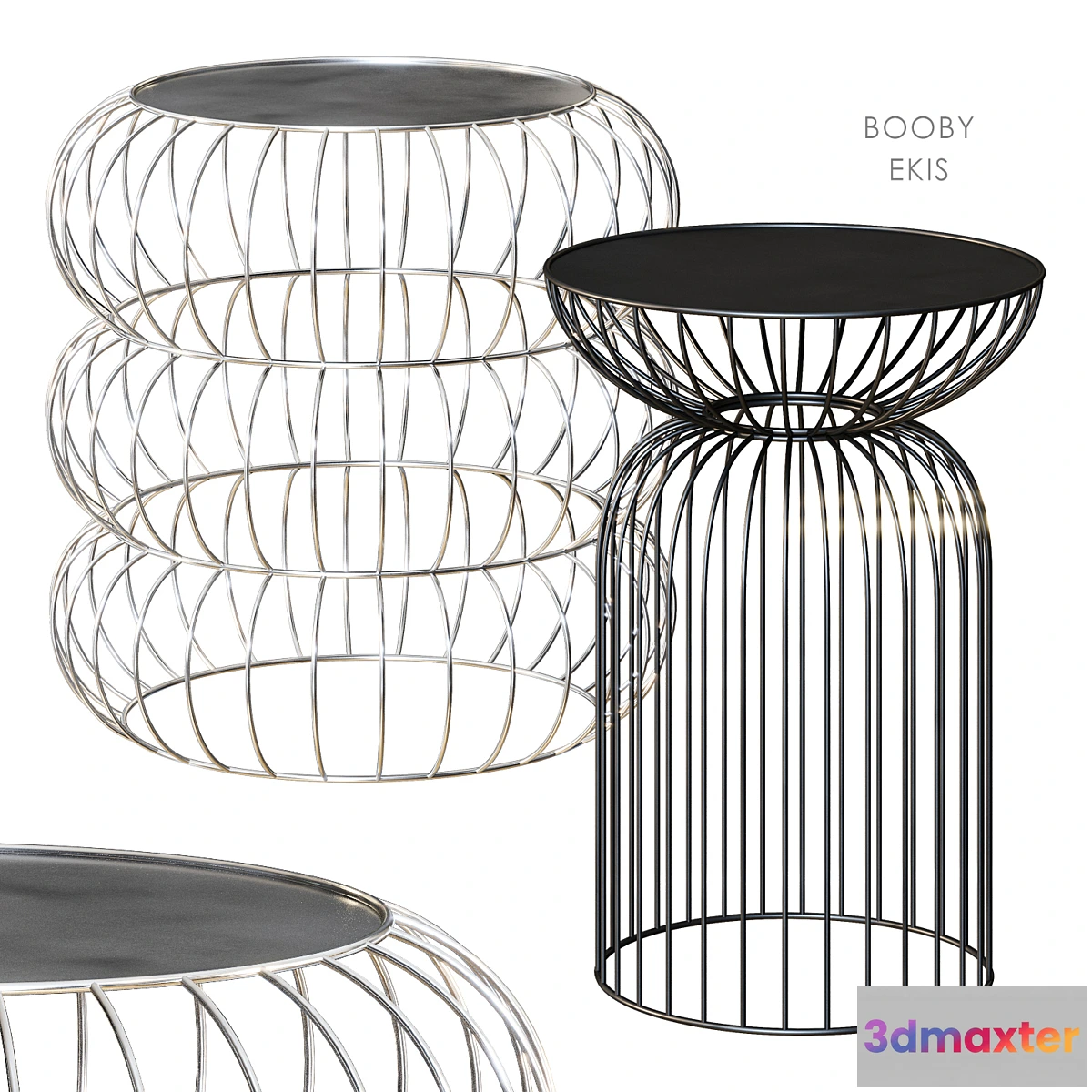 1476194 - Booby Ekis side table La Redoute 3D Max