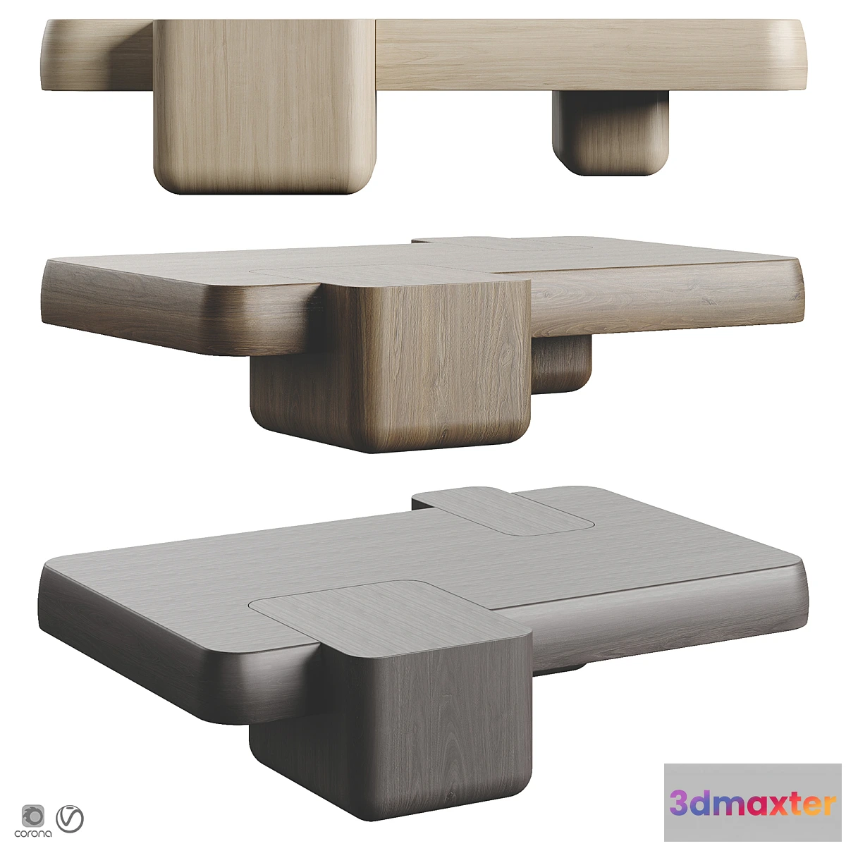 1476526 - Michel Amar Puzzle Coffee Table 3D Max