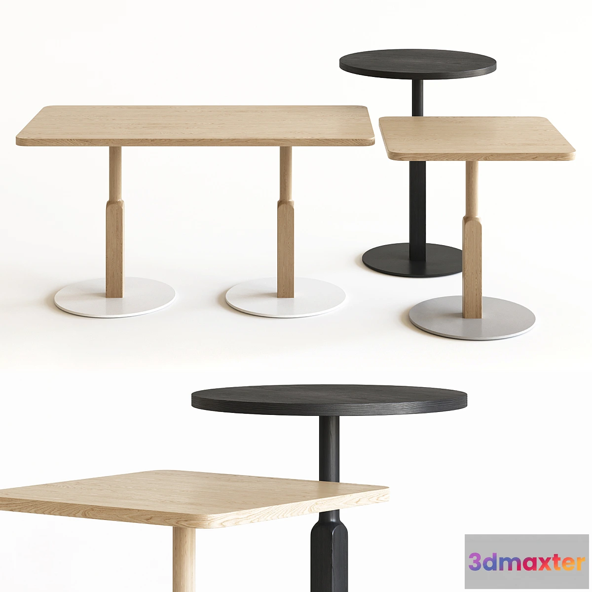 1477814 - Karl Andersson Woodwork Table Set 3D Max