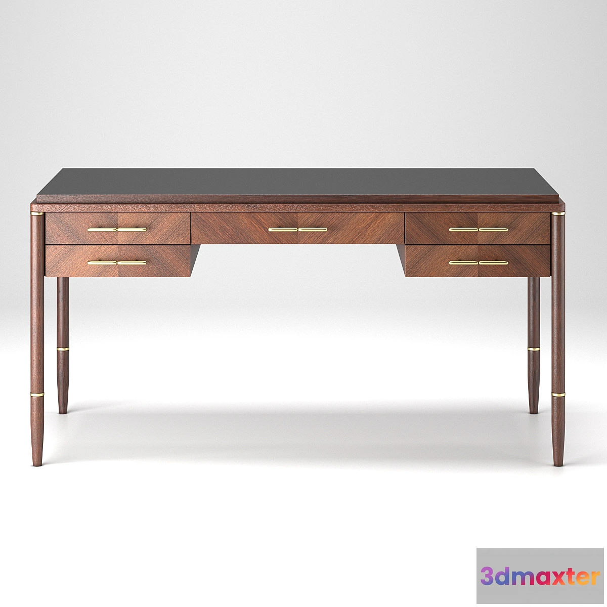 1478066 - Pattern Desk with 5 drawers 3D Max