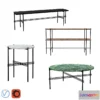 1478164 - Gubi TS Table SET 3D Max
