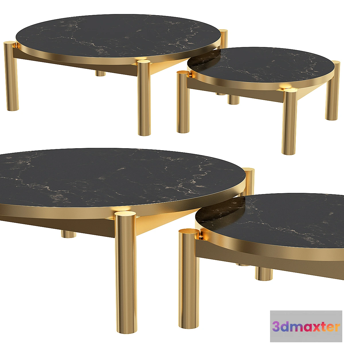1478502 - Coffee table quest eichholtz 3D Max