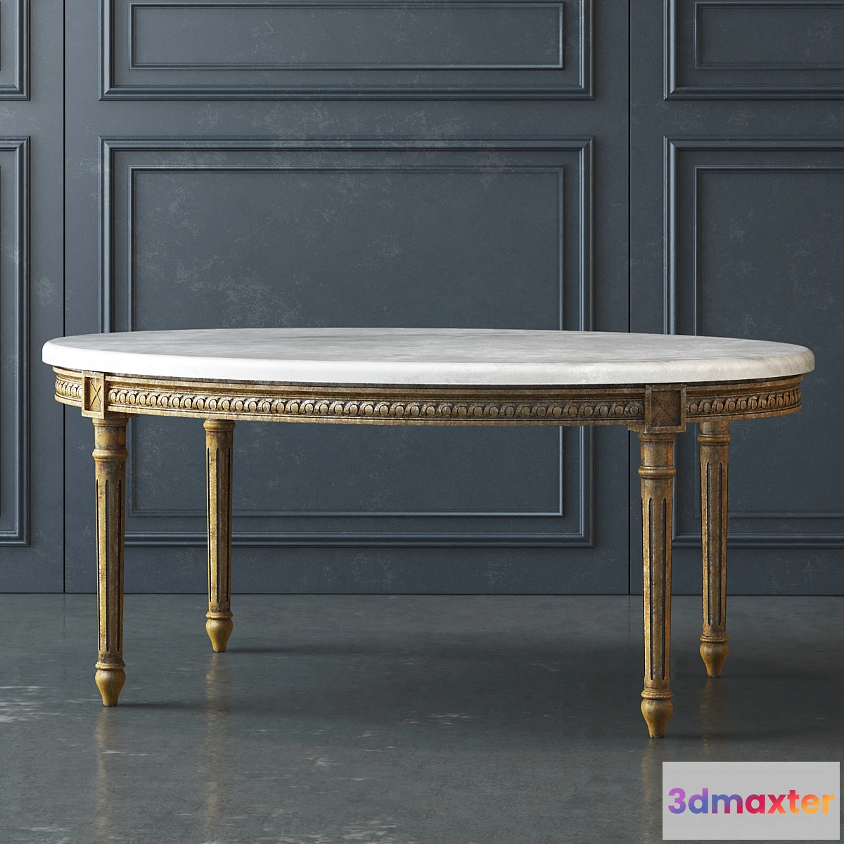 1478792 - Vintage Coffee Table 1940 Eloquence TCVM68068 3D Max