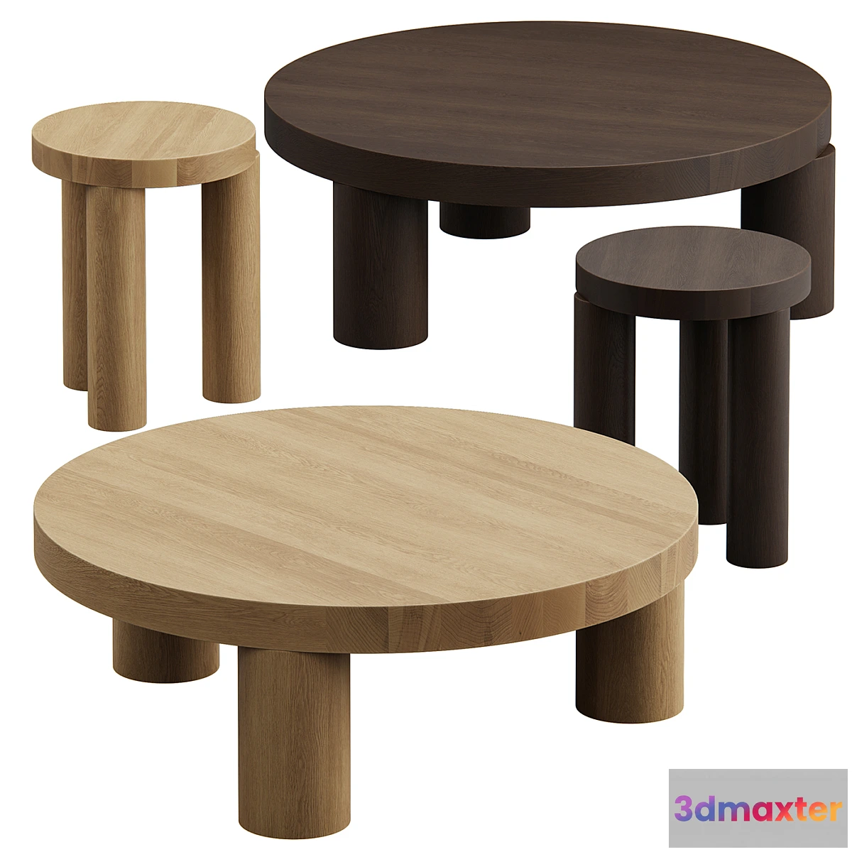 1478878 - Offset Coffee&Side Tables By Resident Lighting 3D Max