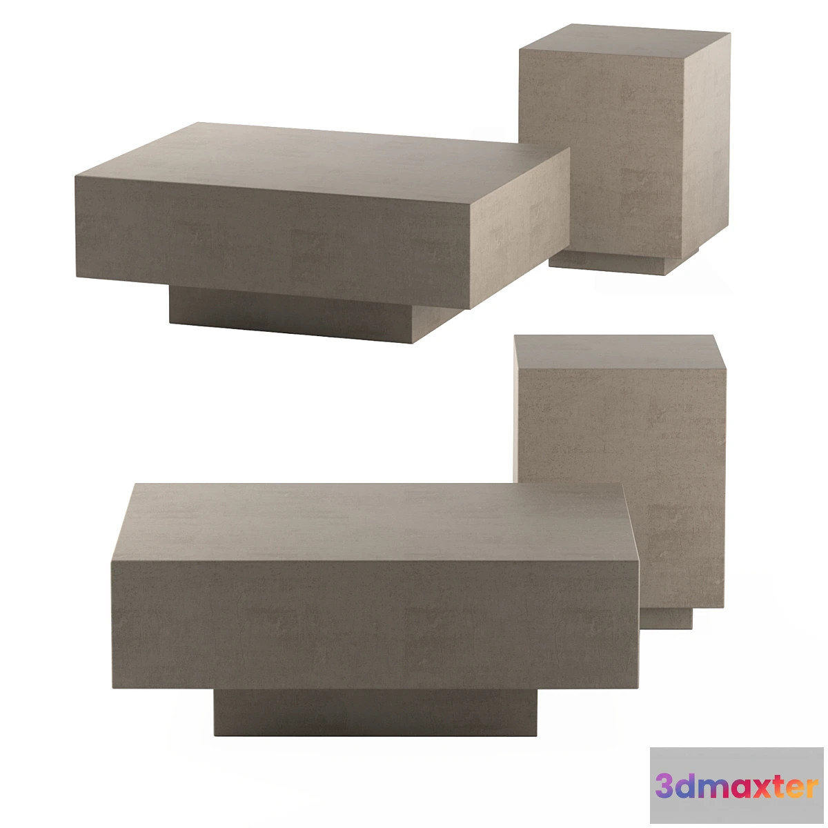 1479156 - Collection Rustella tables 3D Max