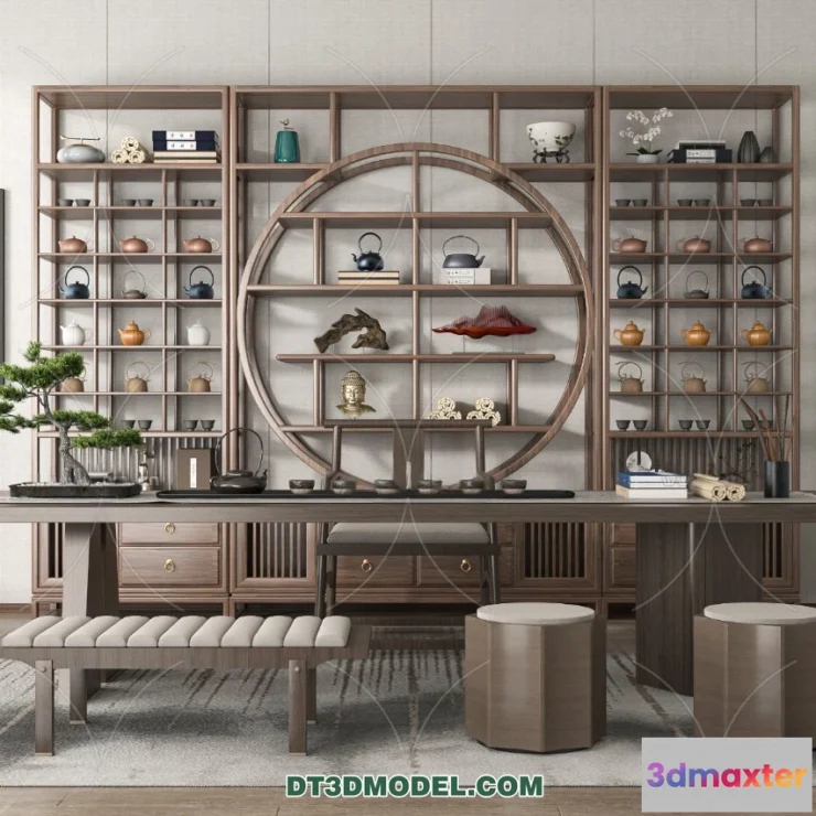 1513998 - Tea Table - 3D Model For Interior Design - 169 3D Max