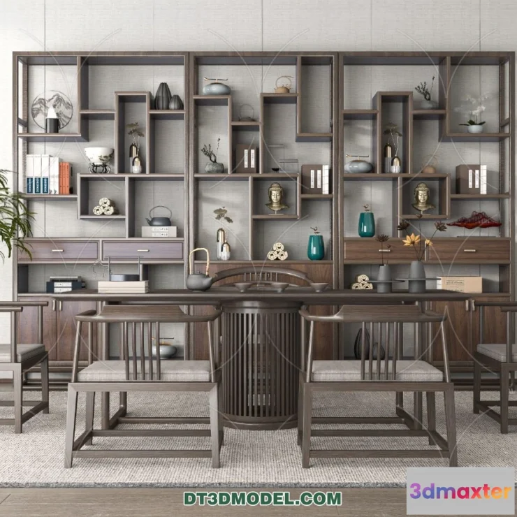 1514000 - Tea Table - 3D Model For Interior Design - 170 3D Max