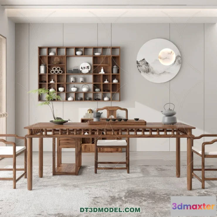 1514018 - Tea Table - 3D Model For Interior Design - 179 3D Max