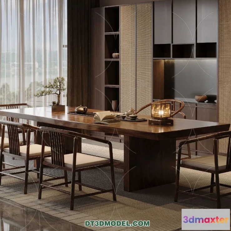 1514030 - Tea Table - 3D Model For Interior Design - 185 3D Max