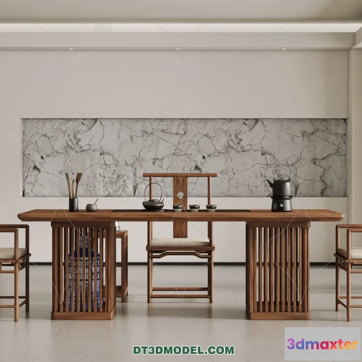 1514032 - Tea Table - 3D Model For Interior Design - 186 3D Max