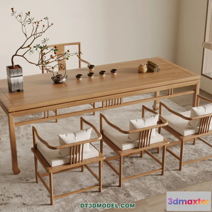 1514046 - Tea Table - 3D Model For Interior Design - 193 3D Max