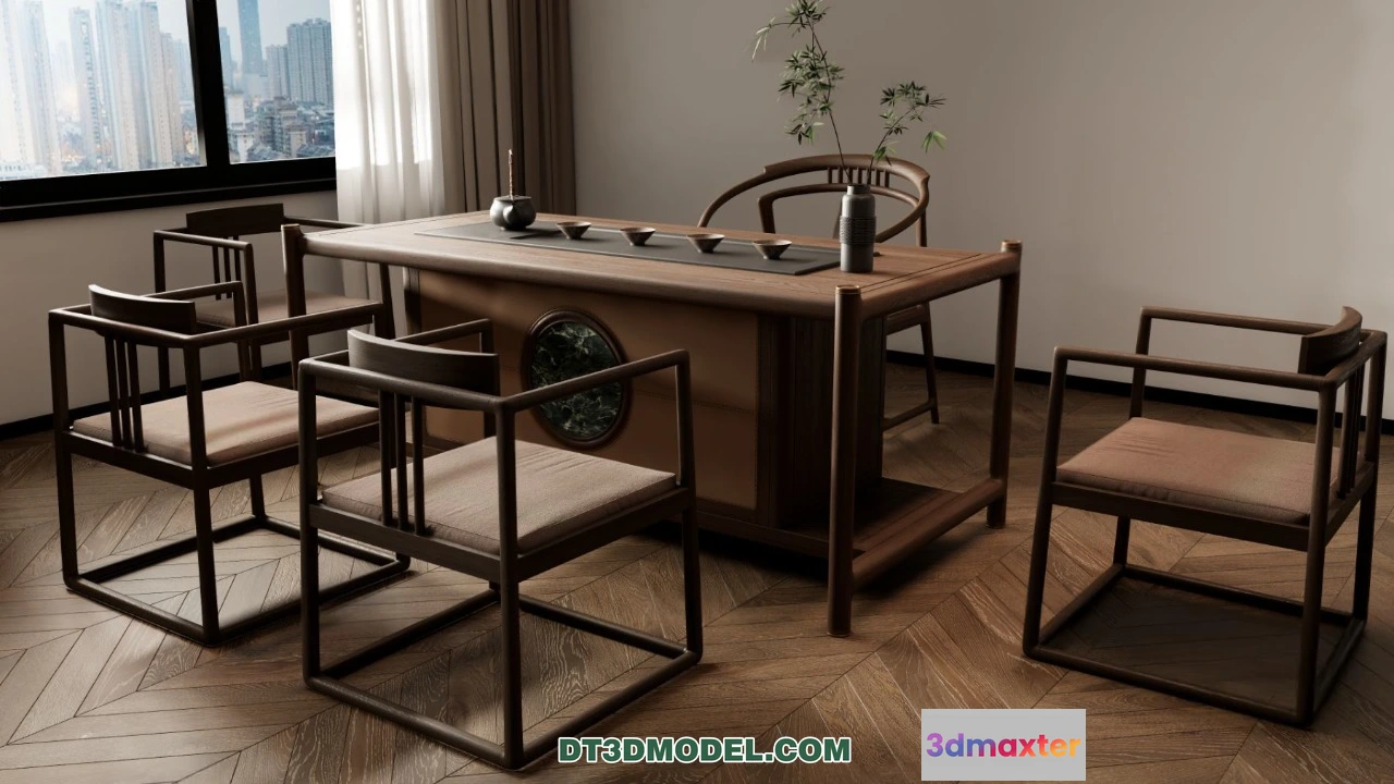 1514056 - Tea Table - 3D Model For Interior Design - 198 3D Max