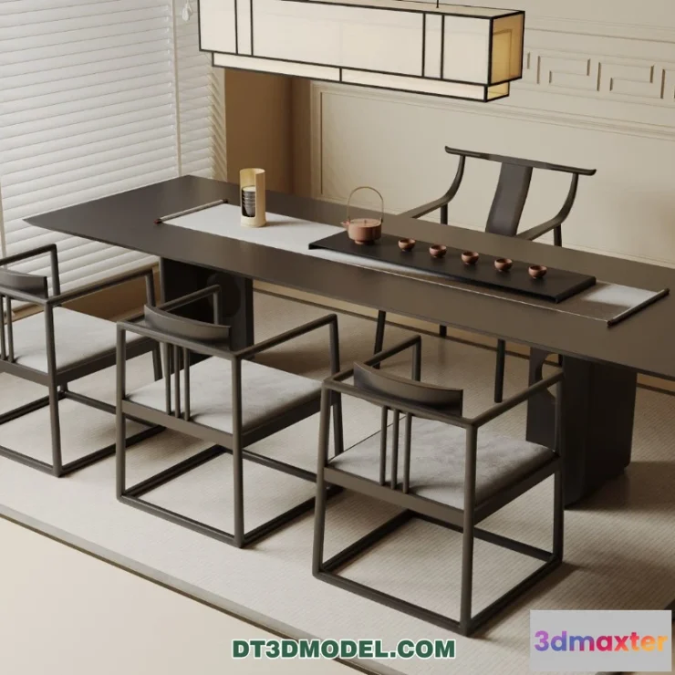 1514088 - Tea Table - 3D Model For Interior Design - 214 3D Max