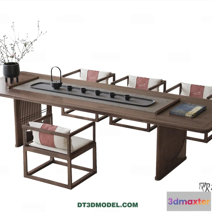1514106 - Tea Table - 3D Model For Interior Design - 223 3D Max
