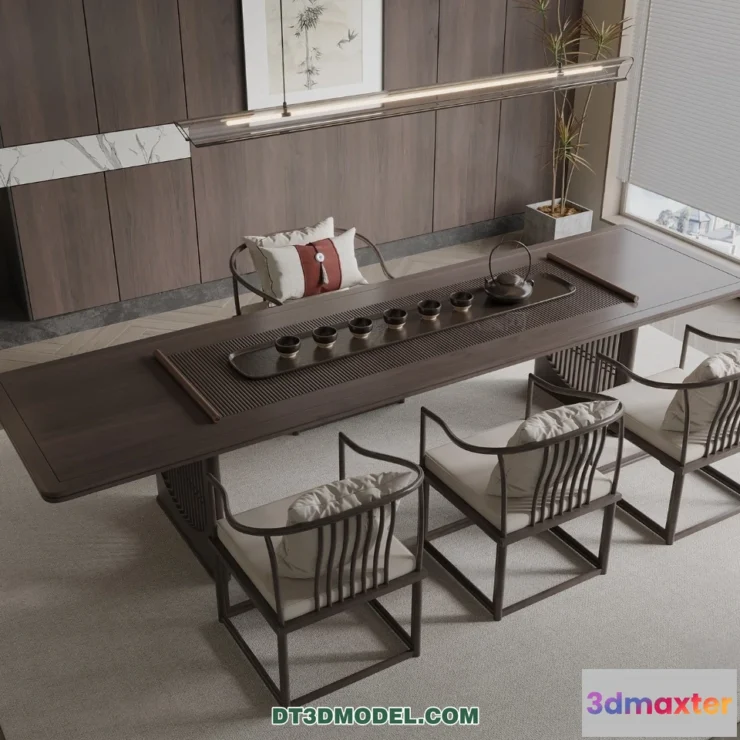 1514112 - Tea Table - 3D Model For Interior Design - 226 3D Max