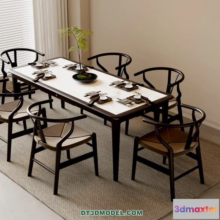 1514118 - Tea Table - 3D Model For Interior Design - 229 3D Max