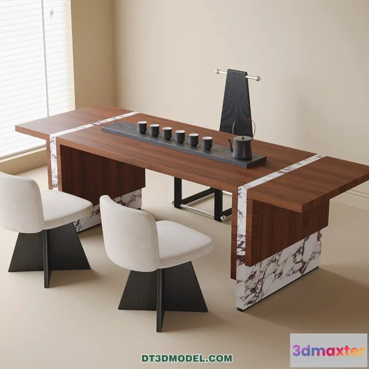 1514126 - Tea Table - 3D Model For Interior Design - 233 3D Max