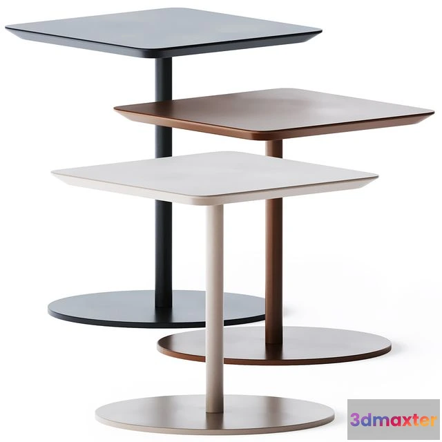 1538288 - Metal Square Noa Coffee Tables by B&T Design 3D Max