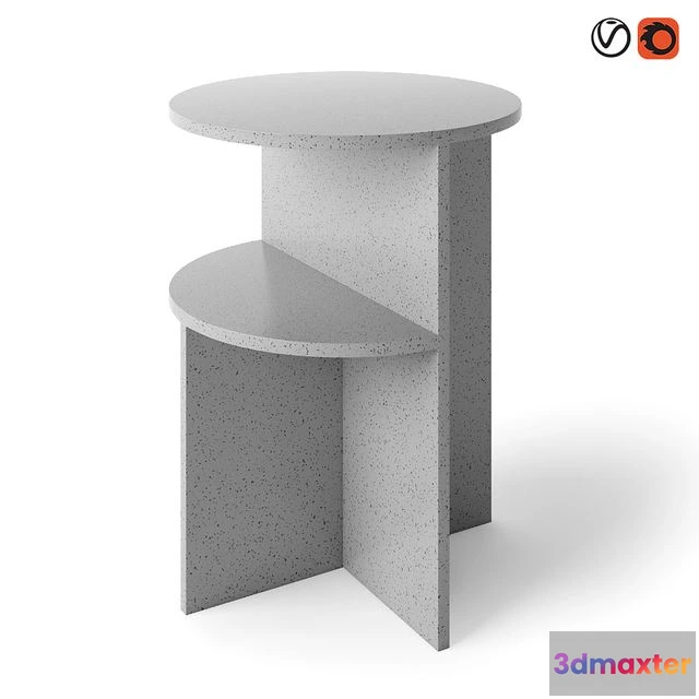 1538412 - Muuto Halves Side Table 3D Max